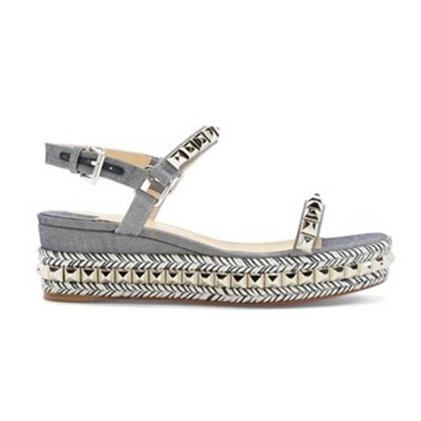 2015-16新作【Christian Louboutin クリスチャン ルブタンコピー】 Studded Cataclou サンダル